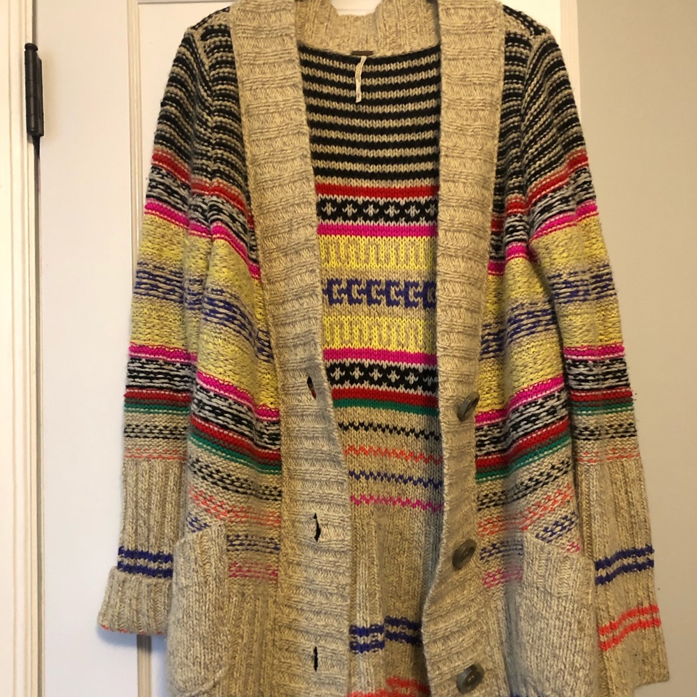 Free People oversized sweater